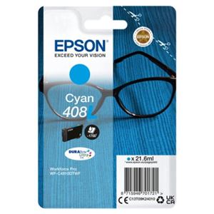 EPSON - CARTUCCIA EPSON 408L "Occhiali" C13T09K24010 CIANO x WF-4810dtwf 1.700pag.(C13T09K24010)