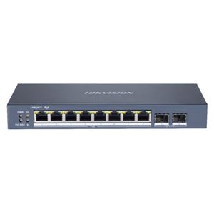 HIKVIS - SWITCH 10P LAN Gigabit  PoE HIKVISION DS-3E1510P-SI 8P PoE-2P SFP  -PoE 110W - L2 Smart Managed(DS-3E1510P-SI)