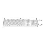 HEWLETT PACKARD ENTERPRISE - OPT HPE 631362-B21 USB IT Keyboard/Mouse Kit  Fino:07/06(631362-B21)