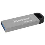 KINGSTON - FLASH DRIVE USB3.0  64GB Kingston DTKN/64GB KYSON Metal Case Silver(DTKN/64GB)