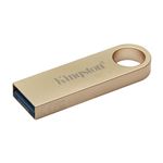 KINGSTON - FLASH DRIVE USB3.2   64GB Kingston DTSE9G3/64GB Ultra Slim Metal Case Gold Read:220MB/s(DTSE9G3/64GB)