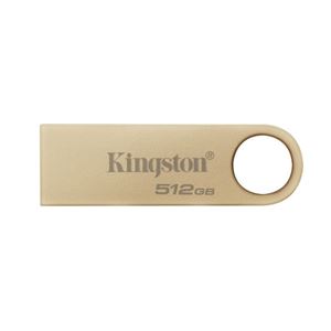KINGSTON - FLASH DRIVE USB3.2 512GB Kingston DTSE9G3/512GB Ultra Slim Metal Case Gold Read:220MB/s(DTSE9G3/512GB)