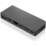 LENOVO - DOCKING STATION LENOVO USB-C 4X90S92381 TRAVEL HUB IRON GRAY HDMI-VGA-USB2.0-USB3.1-GLAN-USBC charing only Universale(4X90S92381)