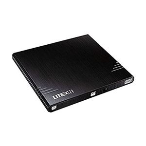 LITE-ON - Mast.SLIM USB2.0 x DVD±R/±RW LITE-ON eBAU108-11 Black Lett. 24x/8x Scritt. 5x/8x/8x Retail  DL(eBAU108-11)