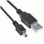 NILOX - CAVO USB2.0 A-Bmini M/M 5Mt  NILOX Nero - 07NXU205MB201  DIGITAL CAMERA(07NXU205MB201)