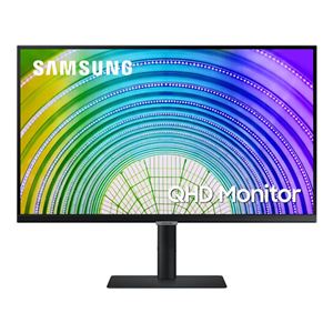 SAMSUNG - MONITOR SAMSUNG LCD IPS LED 27" Wide S27A60U 5ms QHD BLACK HDMI DP 3xUSB USB-C LAN PIVOT Vesa  Fino:30/04(LS27A600UUUXEN)