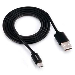 TECNOWARE - MOBILE CABLE MICRO USB 1MT GOMMATO BLACK(FCM17199)