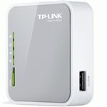 TP-LINK - Wireless N ROUTER 3G Portatile TP-LINK TL-MR3020 150M 802.11ngb 1P WAN/LAN 10/100 1P USB + 1P Mini USB - GARANZIA 3 ANNI-(TL-MR3020)