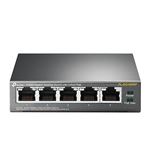 TP-LINK - SWITCH 5P LAN Gigabit TP-LINK TL-SG1005P Desktop 4P PoE  -Garanzia a vita Fino:15/12(TL-SG1005P)