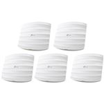 TP-LINK - Kit Wireless N Access Point 1750M DualBand TP-LINK EAP245(5 Pack) 1P Giga Lan,802.3af PoE, Multi-SSID, 6 antenne  int.(EAP245(5-Pack))