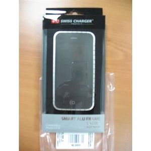 SWISS CHARGER - CUSTODIA X APPLE IPhone4/4S SCP40013 SWISS CHARGER IN ALLUMINIO PER DONNA(SCP40013)
