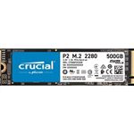 CRUCIAL - SSD-Solid State Disk m.2(2280) NVMe  500GB PCIe3.0x4 CRUCIAL P2 CT500P2SSD8 Read:2300MB/s-Write:940MB/s(CT500P2SSD8)