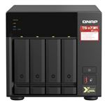 QNAP - NAS QNAP TS-473A-8G 4HD 3,5"/2,5"SATA6>NO HD<2P  2.5GbE- 4P USB-8Gb DDR4 SoDimm-AMD Ryzen 2.2GHz -GAR.2 ANNI(TS-473A-8G)