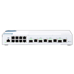 QNAP - Switch QNAP QSW-M408-4C 8P 1Gbps-4P 10G SFP+/ NBASE-T Combo Fino:30/11(QSW-M408-4C)
