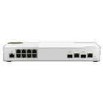 QNAP - Switch QNAP QSW-M2108-2C 10P Web Managed di cui 2P 10GbE SFP+/RJ45 Combo+ 8P 2.5GbE (RJ45)(QSW-M2108-2C)