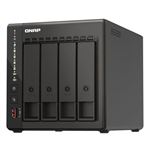 QNAP - NAS QNAP TS-453E-8G X 4HD 3,5"/2,5"SATA6/3>NO HD<2P X 2.5GbE,2P USB2.0+2P USB3.0-8Gb DDR4 (non esp.),CELERON J6412 4c Fino:31/12(TS-453E-8G)