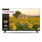 THOMSON - TV THOMSON 32" FRAME LESS 32HA2S13 SMART-TV ANDROID 11 DVB-T2/S2 HD 1366x768 BLACK CI+ SLOT 3xHDMI 2xUSB Vesa(32HA2S13)