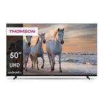 THOMSON - TV THOMSON 50" FRAME LESS 50UA5S13 SMART-TV 4K ANDROID 11 DVB-T2/S2 UHD 3840x2160 BLACK CI+ SLOT 4xHDMI 2xUSB Vesa(50UA5S13)