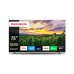 THOMSON - TV THOMSON QLED 75" FRAME LESS 75QA2S13 SMART-TV 4K ANDROID 11 DVB-T2/S2 UHD 3840x2160 DARK GREY CI+ SLOT 4xHDMI 2xUSB Vesa(75QA2S13)