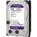 WD - HARD DISK SATA3 3.5" 6000GB(6TB) WD62PURZ WD 128mb cache 5400rpm Purple videosorveglianza 24x7(WD62PURZ)