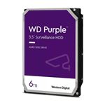 WD - HARD DISK SATA3 3.5" 6000GB(6TB) WD64PURZ WD 256mb cache 5640rpm Purple videosorveglianza 24x7(34.8614)