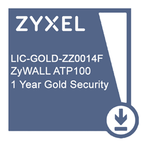 ZYXEL - ZYXEL (ESD-Licenza elettronica) Gold Security Pack LIC-GOLD-ZZ0014F Rin.ser.Web Sec.App.Sec.Malw.Block. x ATP100 -1y(ex.43.9731)(LIC-GOLD-ZZ0014F)