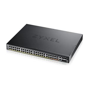 ZYXEL - SWITCH 48P Gigabit PoE +2P 10GbE MG PoE+4P 10 Gigabit SFP+ ZYXEL XGS2220-54FP-EU0101F Layer 3 Lite Stackable - Rack(XGS2220-54FP-EU0101F)